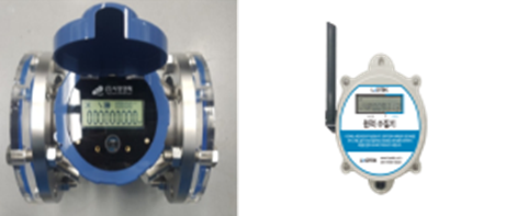 혁신형 물기업 제품 중 혁신제품 지정 사례 (왼쪽부터)=초음파수도미터 - IoT 기반 상수도원격 검침기 (사진제공/환경부)