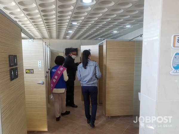거제시 공공화장실 불법카메라 점검