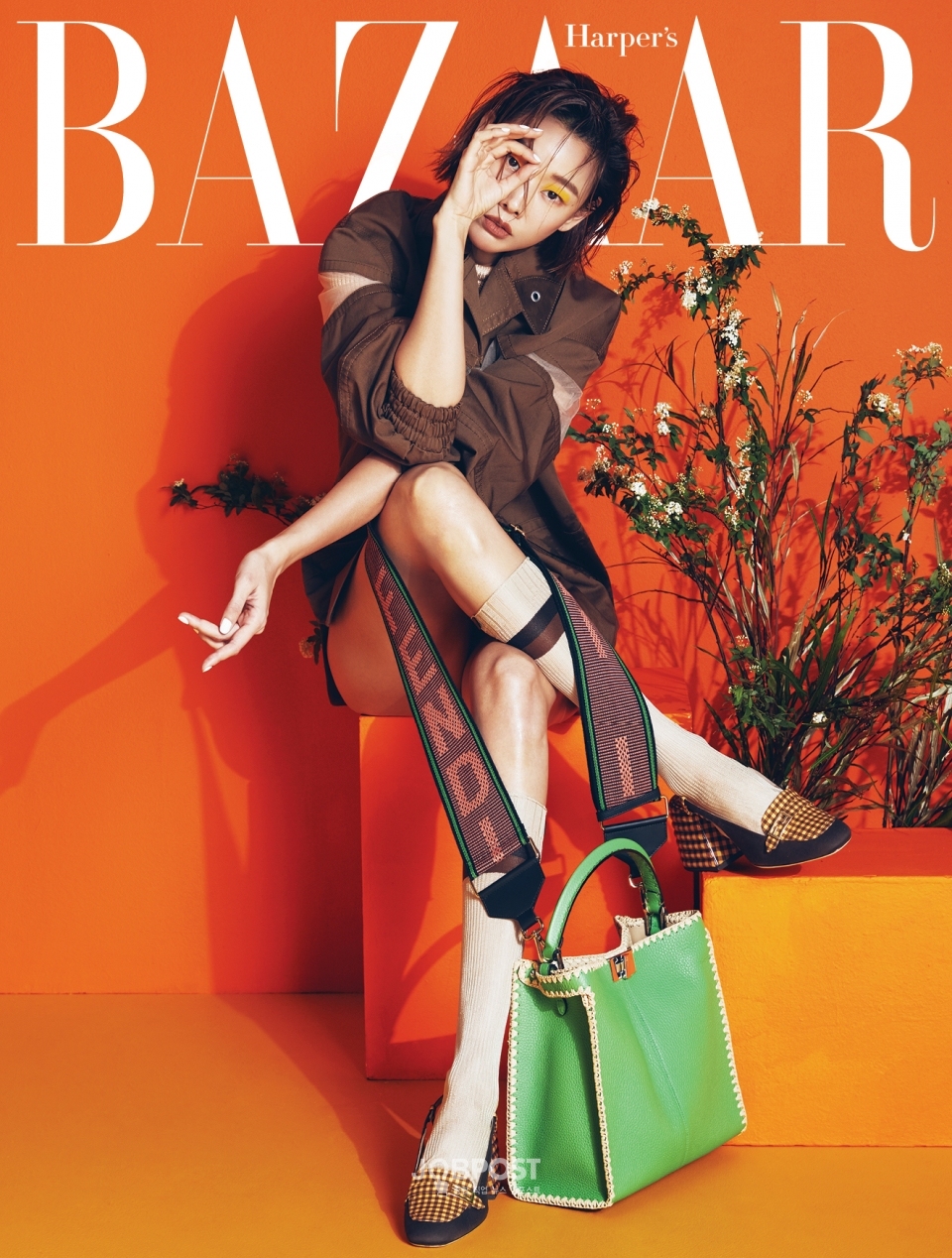 나 혼자 세상 산다, 한혜진 '하퍼스 바자' 3월호 커버 장식!