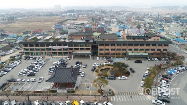 부여군청 전경