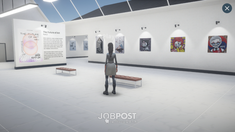 에코락(樂)갤러리, 미스틱랜드 가상전시관에 미술대학졸업생 작품 ‘The Future of Art Part2’ 전시(에코락갤러리 제공)