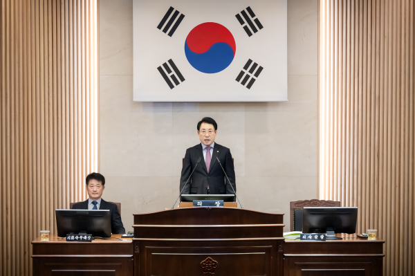 남양주시의회가 제308회 제2차 정례회를 개회했다