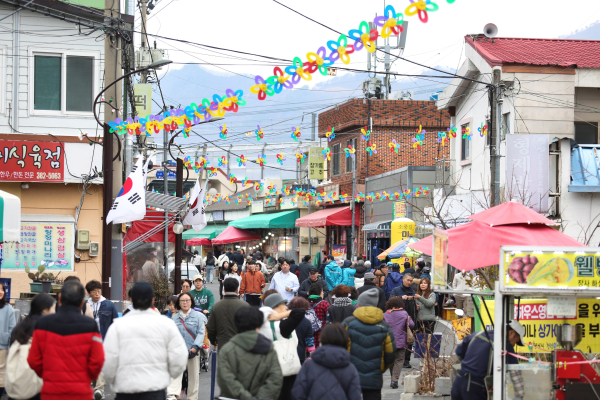 양산시 2025 원동매화축제 전경 (사진제공=양산시)