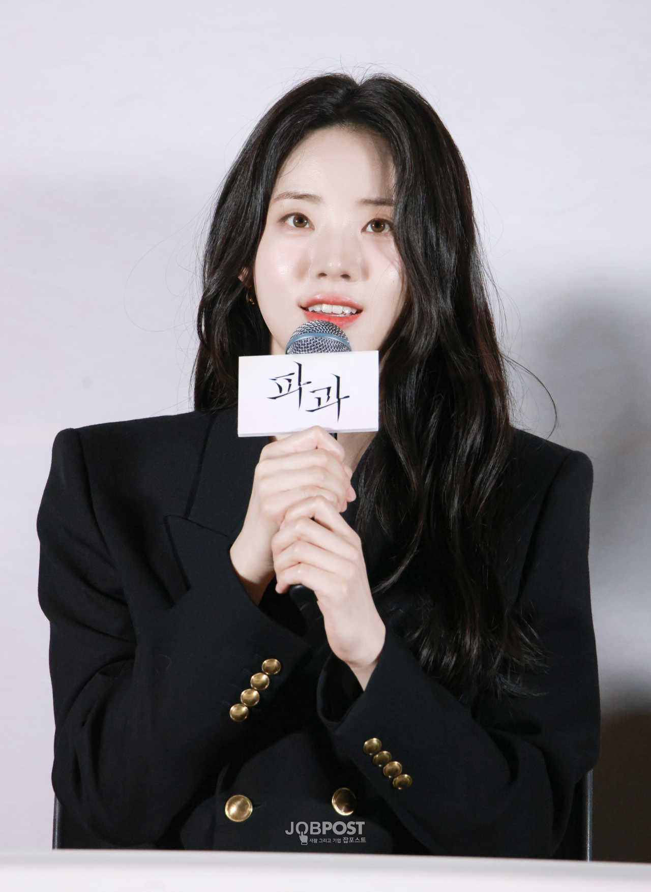 2025년 4월 24일 목요일, 영화 『파과』 기자간담회 현장사진, 배우 신시아(앤드마크)