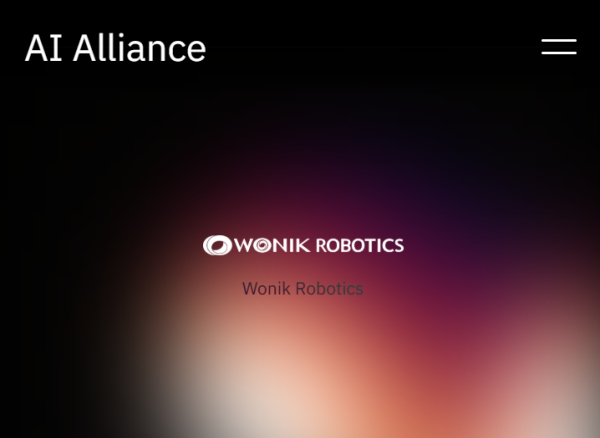 ▲원익로보틱스, AI Alliance 회원사로 공식 (사진=원익로보틱스)